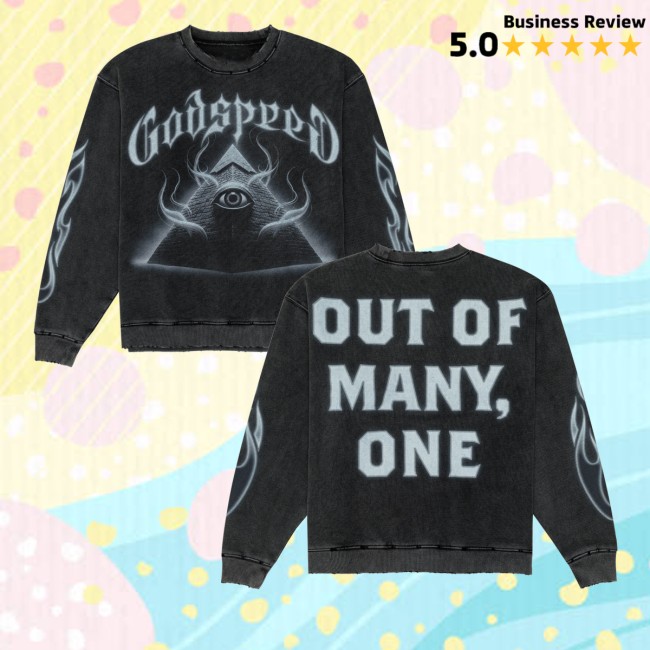 kenny Godspeed New York Merch Store EOP Sweatshirt Black Washs kenny Godspeed New York Merch Store EOP Sweatshirt Black Washs