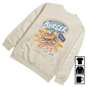 kenny Good Times With Scar Merch Scarfari Burger Crewneck0 kenny Good Times With Scar Merch Scarfari Burger Crewneck0