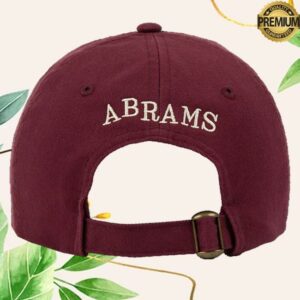 kenny Gracie Abrams Merch G Abrams Maroon Adjustable Hat