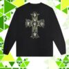 kenny Guns N Roses Merch Store Cross Thermal Long Sleeve Shirt