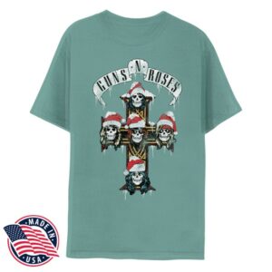kenny Guns N Roses Merch Store Holiday Cross Shirt