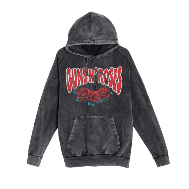 kenny Guns N Roses Merch Store Washed Rose Hoodie kenny Guns N Roses Merch Store Washed Rose Hoodie