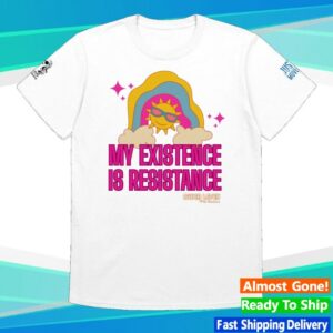 kenny Gwen Evey Merch Store My Existence Is Resistance Shirt White