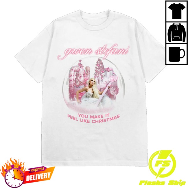 kenny Gwen Stefani Merch Store Shake The Snow Globe Shirt White kenny Gwen Stefani Merch Store Shake The Snow Globe Shirt White