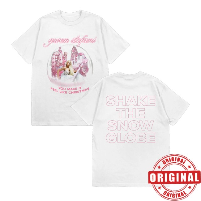 kenny Gwen Stefani Merch Store Shake The Snow Globe Shirt Whitess kenny Gwen Stefani Merch Store Shake The Snow Globe Shirt Whitess