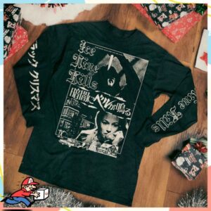 kenny Ice Nine Kills Shop Merch Store Black Metal Christmas Long Sleeve Shirtss 1