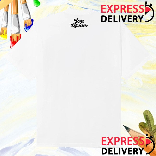 kenny Ice Spice Merch Verdy X Ice Spice Big Guy Character Tee White1 kenny Ice Spice Merch Verdy X Ice Spice Big Guy Character Tee White1