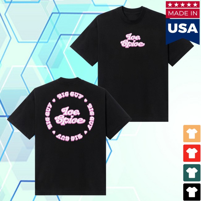kenny Ice Spice Merch Verdy X Ice Spice Big Guy Tee Black1 kenny Ice Spice Merch Verdy X Ice Spice Big Guy Tee Black1