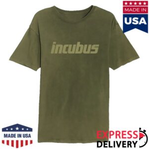 kenny Incubus Merch Incubus Logo Olive Tee1 kenny Incubus Merch Incubus Logo Olive Tee1