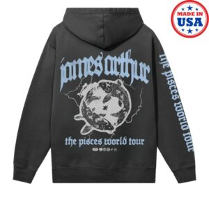 kenny James Arthur Merch Store The Pisces World Tour Hoodies kenny James Arthur Merch Store The Pisces World Tour Hoodies