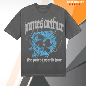 kenny James Arthur Merch Store The Pisces World Tour Shirt
