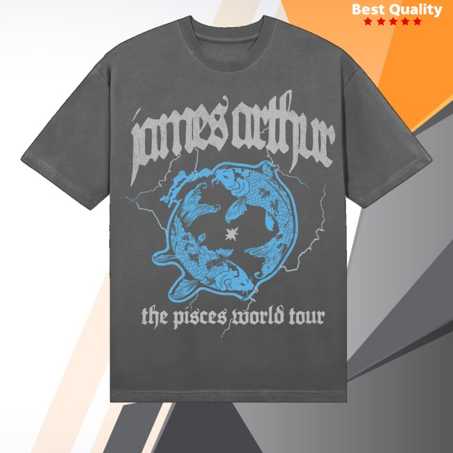 kenny James Arthur Merch Store The Pisces World Tour Shirt kenny James Arthur Merch Store The Pisces World Tour Shirt