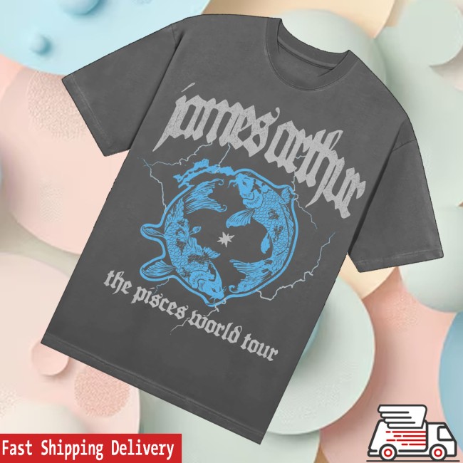 kenny James Arthur Merch Store The Pisces World Tour Shirts kenny James Arthur Merch Store The Pisces World Tour Shirts
