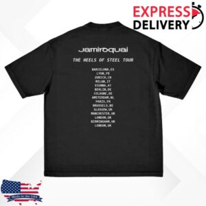 kenny Jamiroquai Merch Heels Of Steel Buffalo Man Tour Shirt1 kenny Jamiroquai Merch Heels Of Steel Buffalo Man Tour Shirt1