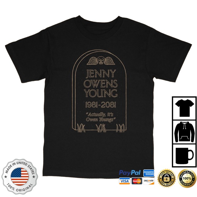 kenny Jenny Owen Youngs Merch Tombstone Tee Black kenny Jenny Owen Youngs Merch Tombstone Tee Black