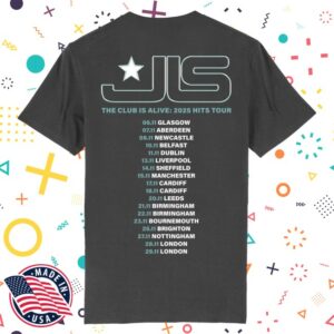 kenny Jls Merch Store Jls Stage Photo Dateback Charcoal Tee