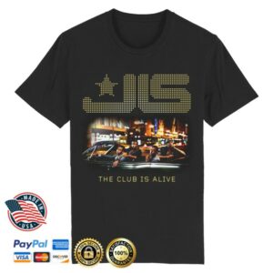 kenny Jls Merch Store The Club Is Alive Retro Washed Charcoal Tee