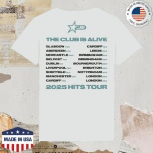 kenny Jls Store Merch Jls Star Logo Dateback White Shirt kenny Jls Store Merch Jls Star Logo Dateback White Shirt