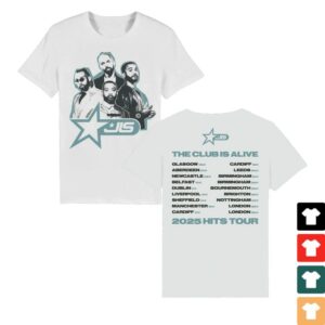 kenny Jls Store Merch Jls Star Logo Dateback White Shirtss kenny Jls Store Merch Jls Star Logo Dateback White Shirtss