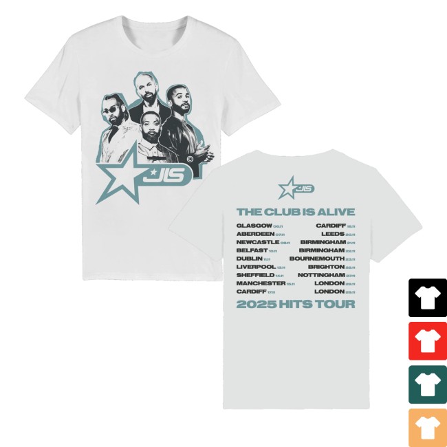 kenny Jls Store Merch Jls Star Logo Dateback White Shirtss kenny Jls Store Merch Jls Star Logo Dateback White Shirtss