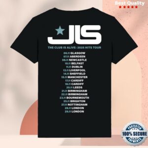kenny Jls Store Merch The Club Is Alive Dateback Black Shirt