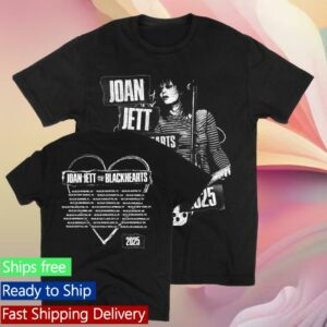 kenny Joan Jett Store Merch 2025 Tour Shirt