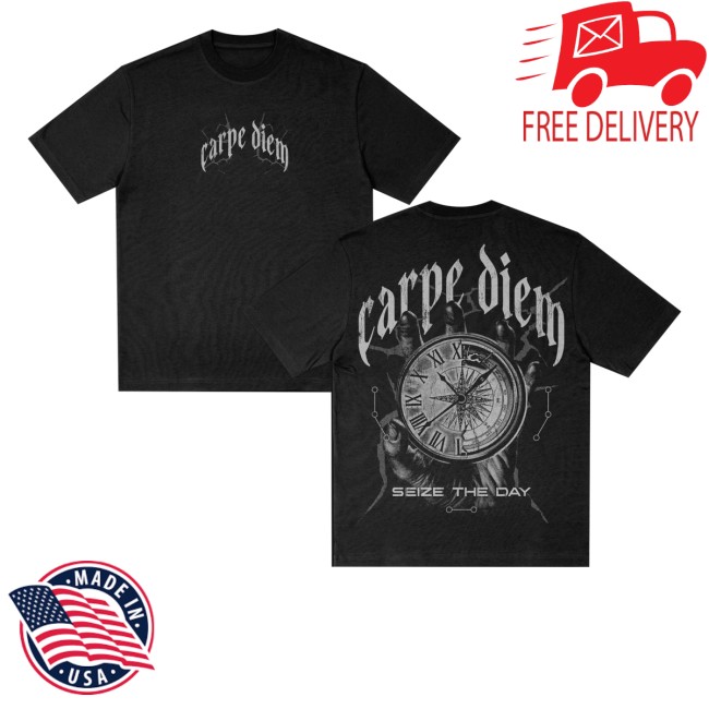 kenny Joe Bartolozzi Merch Store Seize The Day Black Shirtss kenny Joe Bartolozzi Merch Store Seize The Day Black Shirtss