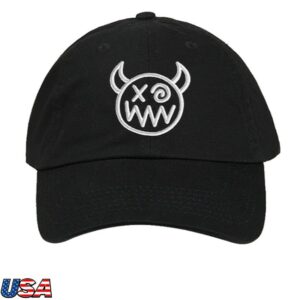 kenny Joey Valence Brae Store Merch Black Demon Embroidered Hyperyouth Tour Dad Hats