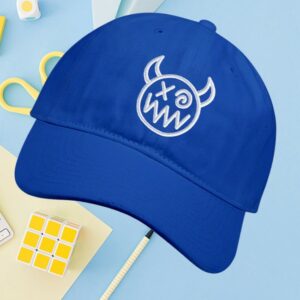 kenny Joey Valence Brae Store Merch Blue Demon Embroidered Dad Hatss