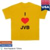Joey Valence & Brae Store Merch Yellow I Love Jvb Tee 1 kenny Joey Valence Brae Store Merch Yellow I Love Jvb Tees