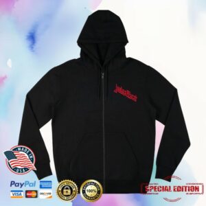 kenny Judas Priest Store Merch Painkiller Linear Zip Up Hoodie