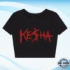 kenny Kesha Store Merch Logo Crop Top