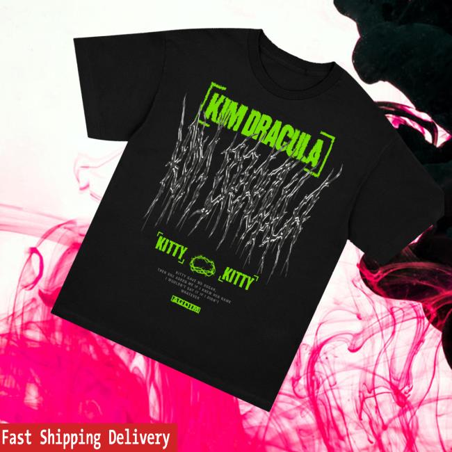 kenny Kim Dracula Store Kitty Kitty Shirtw kenny Kim Dracula Store Kitty Kitty Shirtw