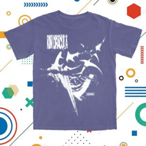 kenny Kim Dracula Store Tribal Portrait Shirt Grape kenny Kim Dracula Store Tribal Portrait Shirt Grape