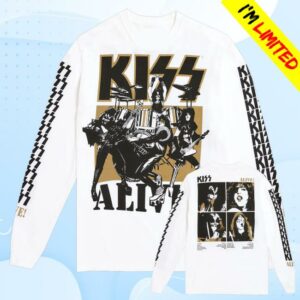 kenny Kiss Online Shop Merch Alive 50Th Anniversary Long Sleeve Shirt kenny Kiss Online Shop Merch Alive 50Th Anniversary Long Sleeve Shirt