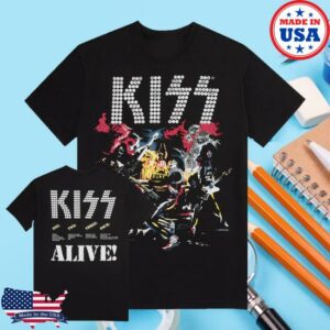 kenny Kiss Online Shop Merch Alive Alive Track List Shirt kenny Kiss Online Shop Merch Alive Alive Track List Shirt