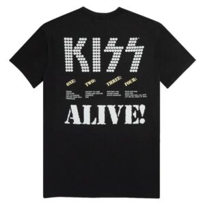 kenny Kiss Store Merch Alive Track List Shirt