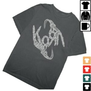 kenny Korn Merch Store Bone Hands Logo Shirts