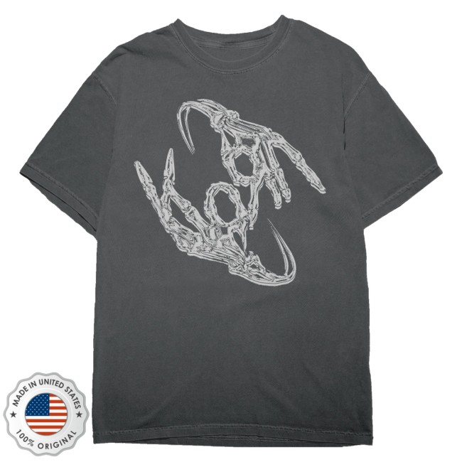 kenny Korn Merch Store Bone Hands Logo T Shirt kenny Korn Merch Store Bone Hands Logo T Shirt