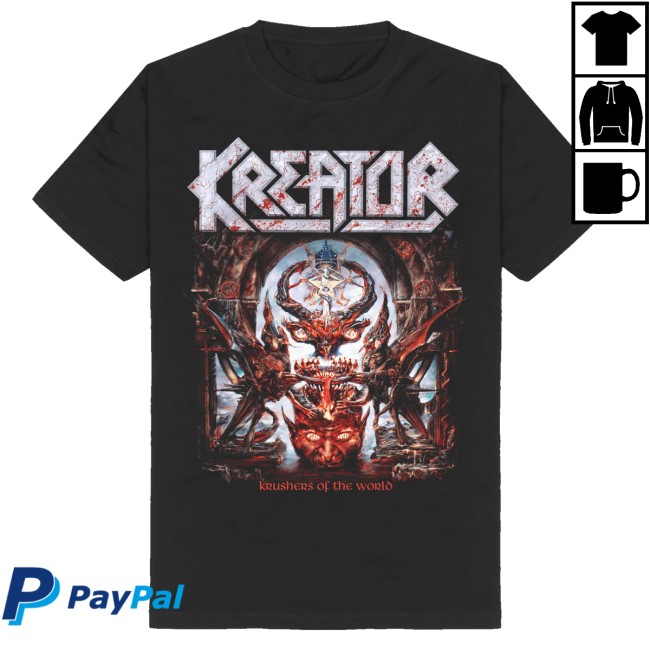 kenny Kreator Store Merch Krushers Of The World Shirt kenny Kreator Store Merch Krushers Of The World Shirt