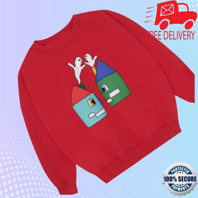 kenny La Gentile Shop Merch Shop The Campamento Happy Houses Red Sweatshirts kenny La Gentile Shop Merch Shop The Campamento Happy Houses Red Sweatshirts