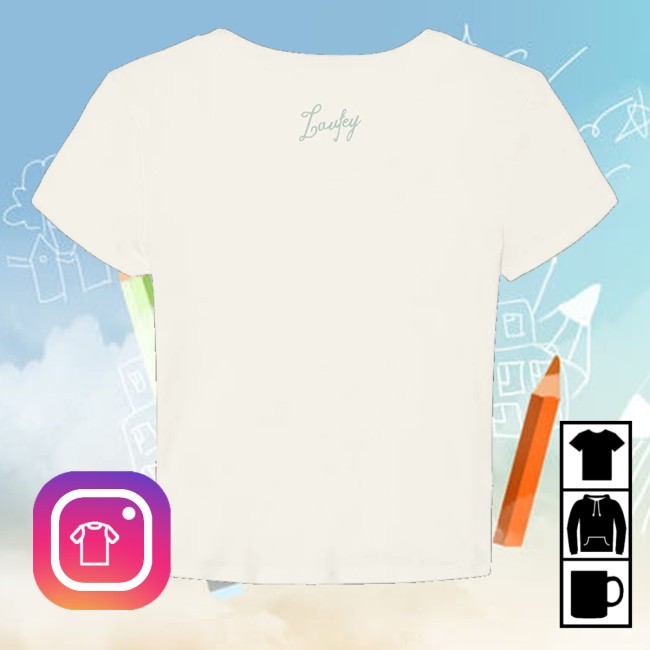 kenny Laufey Merch Store Snow Globe Baby Tee kenny Laufey Merch Store Snow Globe Baby Tee