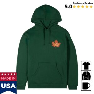 kenny Lets Trip Merch Store Maple Leaf Hoodies
