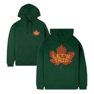 kenny Lets Trip Merch Store Maple Leaf Hoodiess