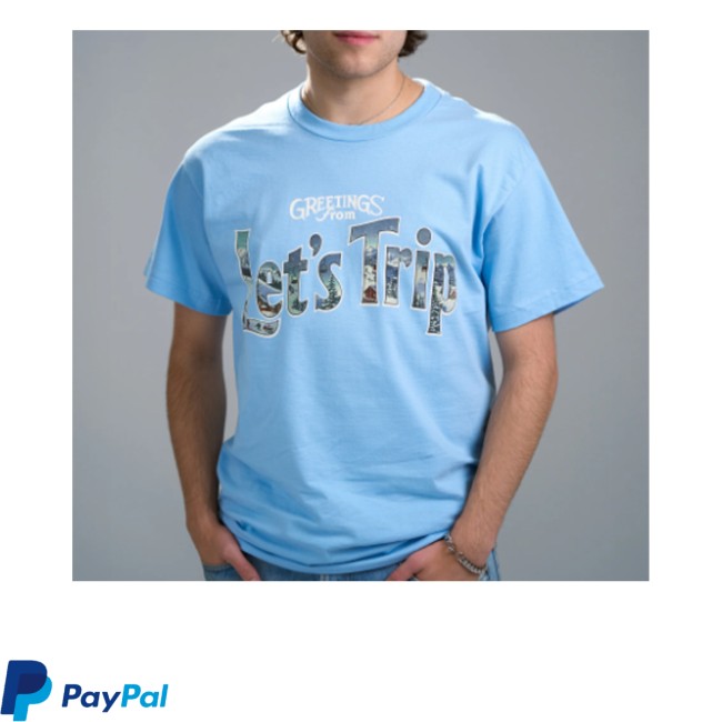 kenny Lets Trip Merch Store Postcard Shirts kenny Lets Trip Merch Store Postcard Shirts