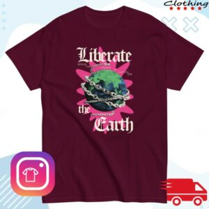 kenny Liberation Store Liberate The Earth Classic Shirt kenny Liberation Store Liberate The Earth Classic Shirt