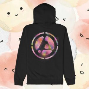 kenny Linkin Park Store Merch Joes Spray Logo Black Hoodie