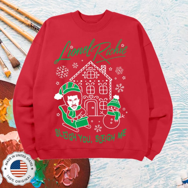 kenny Lionel Richie Merch Store Lionel Richie Sleigh You Sleigh Me Sweatshirt Reds kenny Lionel Richie Merch Store Lionel Richie Sleigh You Sleigh Me Sweatshirt Reds