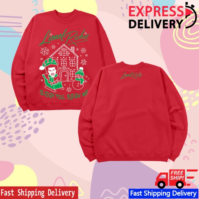 kenny Lionel Richie Merch Store Lionel Richie Sleigh You Sleigh Me Sweatshirt Redss kenny Lionel Richie Merch Store Lionel Richie Sleigh You Sleigh Me Sweatshirt Redss