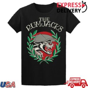 kenny Lo Fi Store Merch The Rumjacks Parker Tattoo Shirt Black